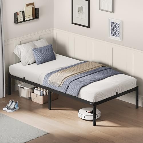 VASAGLE struttura letto singolo per materasso 90x190 cm