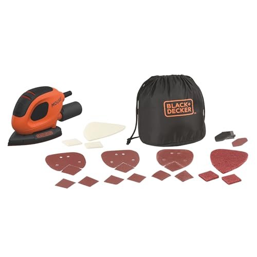 BLACK+DECKER mouse 55W levigatrice compatta per dettagli