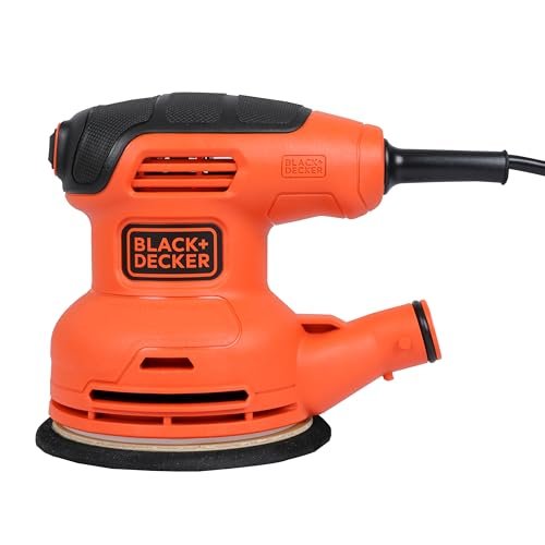 BLACK+DECKER levigatrice roto orbitale 230W con sacchetto