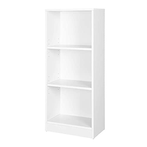 VASAGLE libreria 3 scomparti con ripiani