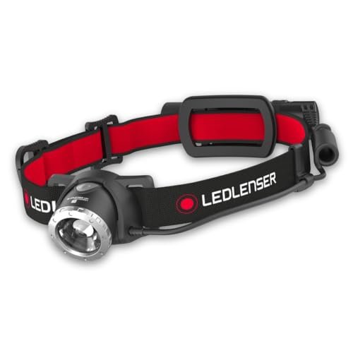 Ledlenser H8R lampada frontale ricaricabile 600 lumen portata 150m
