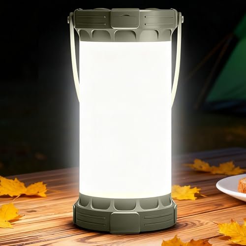Glocusent 135 LED lampada campeggio ricaricabile 1500LM 5000mAh