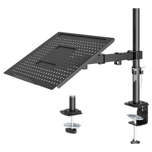 REDBAT supporto monitor e laptop da tavolo doppio