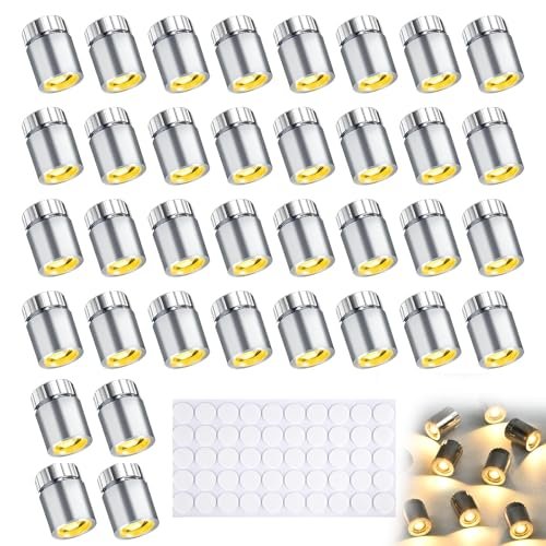 CIMOYBAI 30 pezzi mini luci LED a batteria decorative