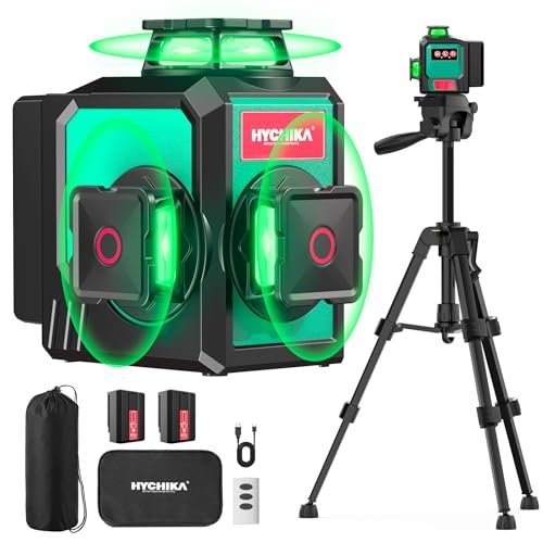 HYCHIKA livella laser autolivellante 3x360 gradi livello laser