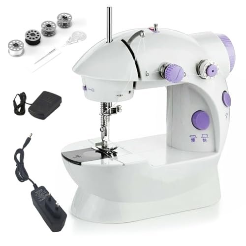Home Markt24 mini macchina da cucire LED portatile 2 velocità