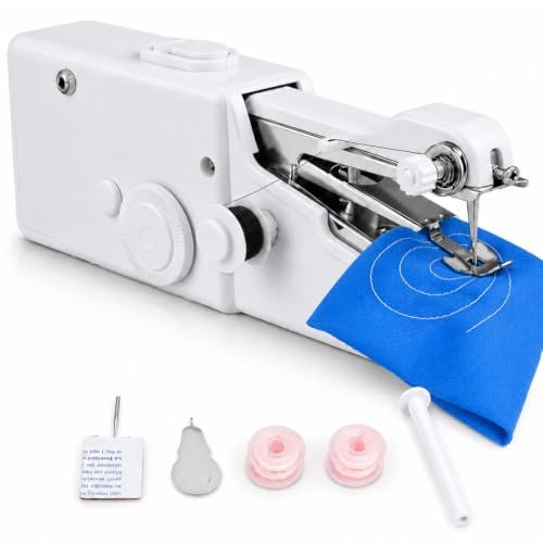 LAKPYN macchina da cucire portatile manuale con accessori
