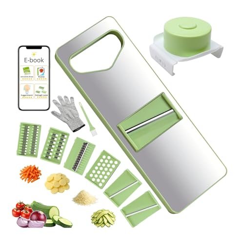 Gdima mandolina verdure professionale 6 lame intercambiabili