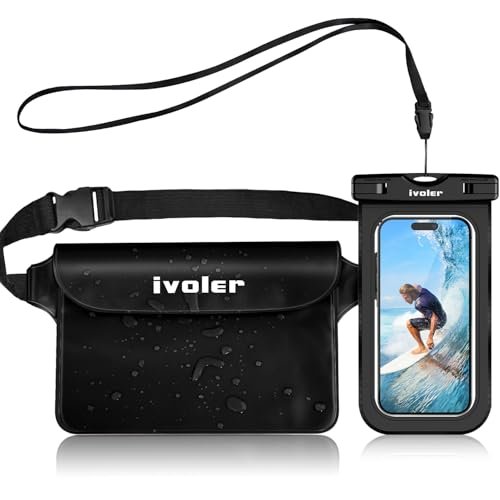 iVoler kit impermeabile con borsa marsupio e custodia smartphone