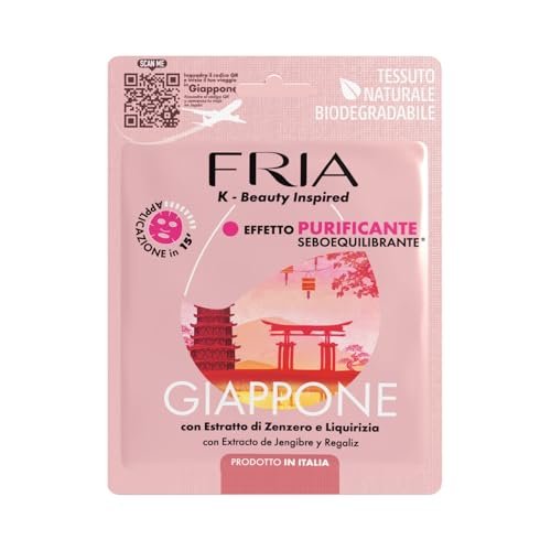 Fria K-Beauty maschera viso Giappone zenzero