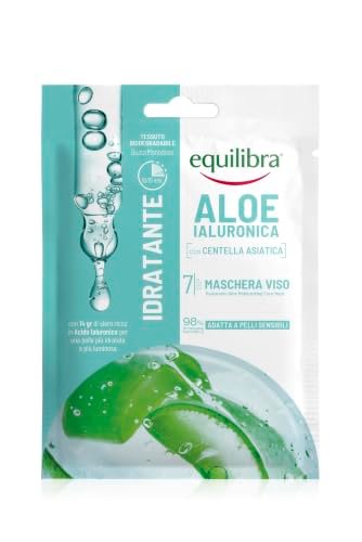 Equilibra aloe ialuronica maschera viso idratante