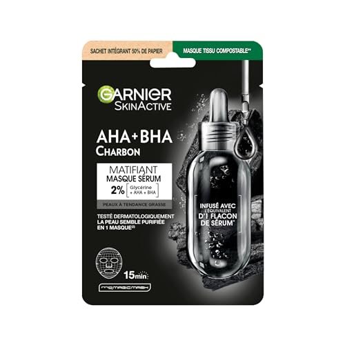 Garnier skinactive maschera puro carbone 28g