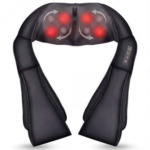 BioAura massaggiatore cervicale shiatsu calore 3D