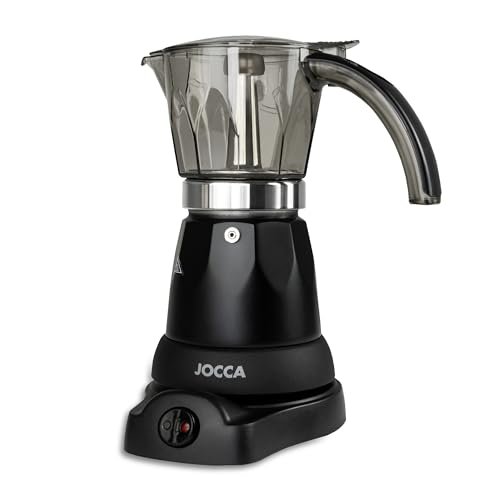 Jocca caffettiera elettrica 6 tazze base girevole 360