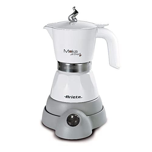 Ariete 1358 Moka Aroma moka elettrica 2/4 tazze cordless
