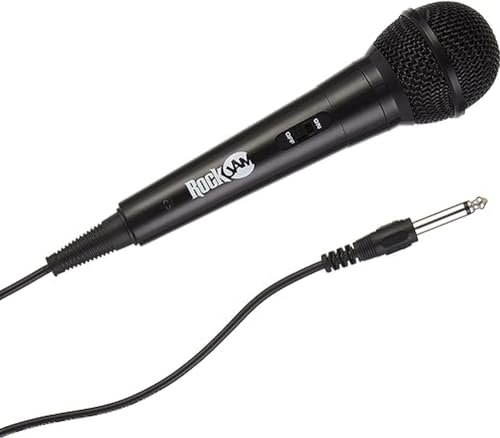 RockJam microfono karaoke con cavo 3 metri
