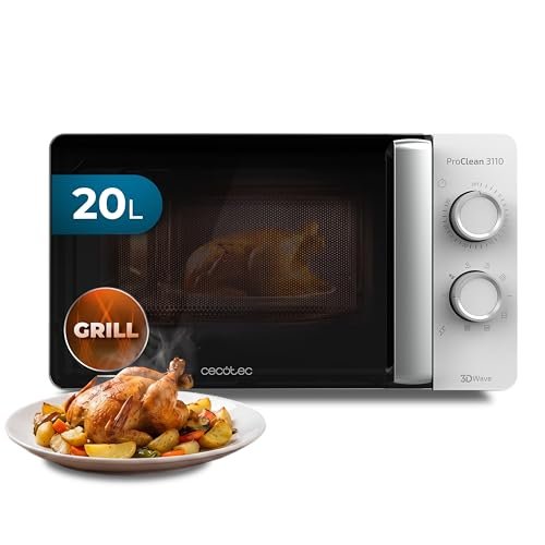 Cecotec microonde con grill 20L ProClean 3110 Wave