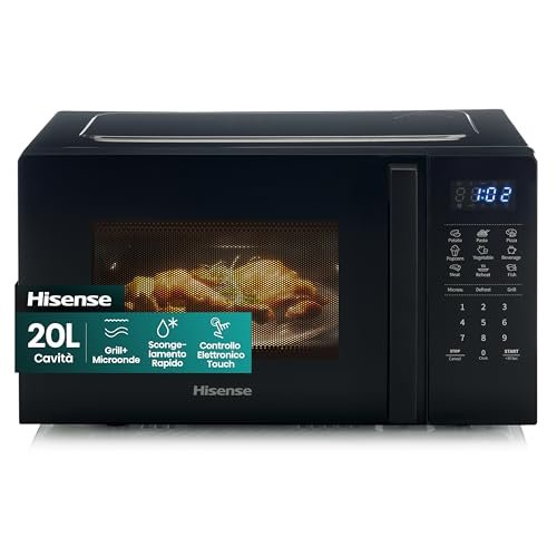 Hisense H20MOBS4HG forno microonde controllo elettronico