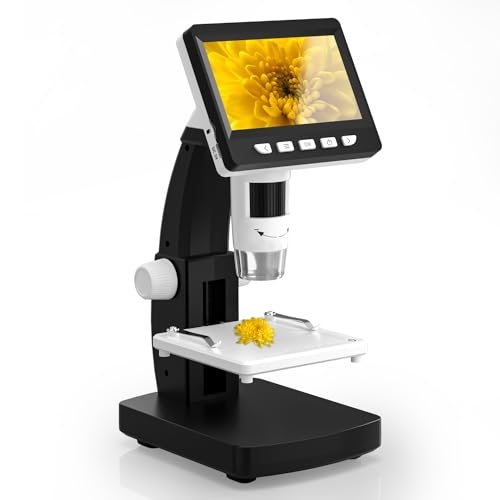 CIMELR microscopio digitale 4,3 pollici risoluzione 50X-1000X
