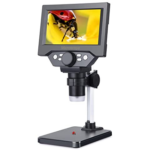 Koolertron microscopio digitale 5,5 pollici HD 1080P LCD