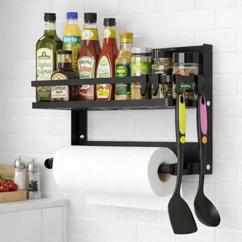 Zenquira mensole cucina da parete porta spezie da appendere