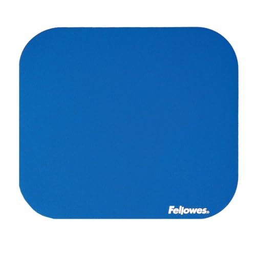 Fellowes mouse pad tappetino mouse blu base antiscivolo