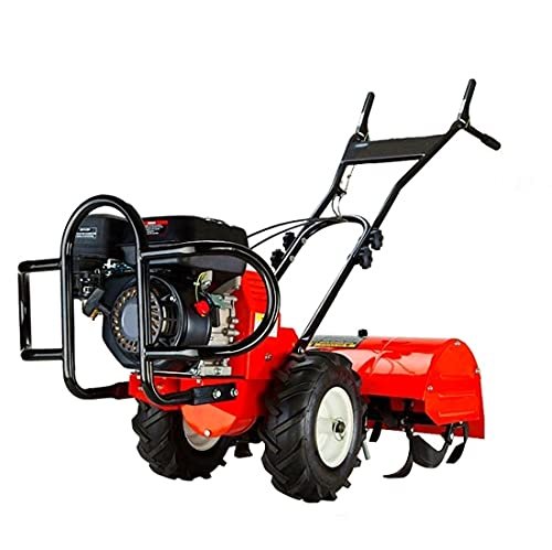GrecoShop motozappa trattore motocoltivatore 4 tempi a benzina con retromarcia 212cc 6.5HP