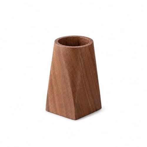 Kaizuca portapenne legno noce nero contenitore