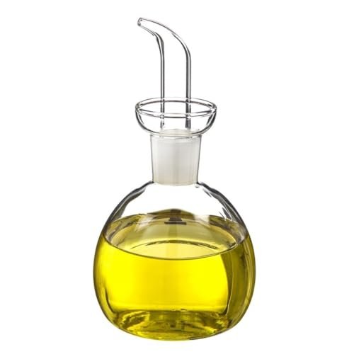 DAMDAM GO oliera in vetro antigoccia barattolo di olio in vetro