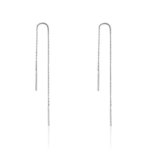 FSYXK orecchini a catena in argento 925