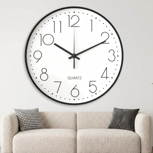 ZOVRIXIA orologio da parete silenzioso 20 cm moderno