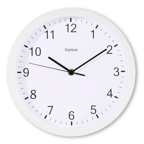 Hama orologio da parete analogico 30 cm senza ticchettio
