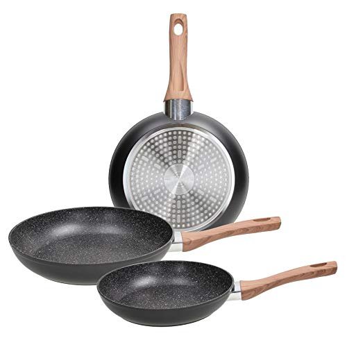 Tognana Great Stone set 3 padelle 20/24/28 cm
