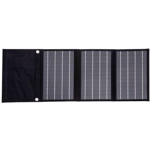 Technaxx caricatore solare portatile 21W pieghevole 2 porte USB