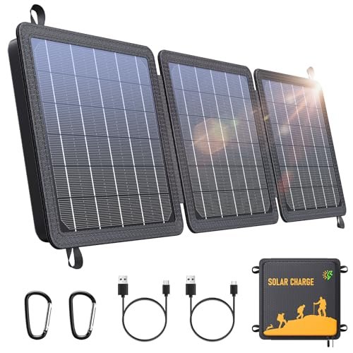 WASTDE pannello solare portatile 15W efficienza 24 IPX4