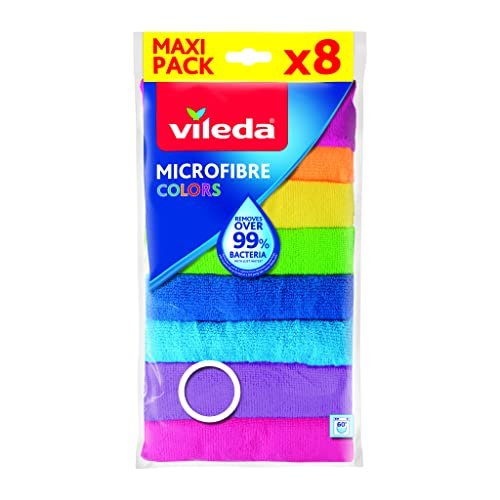 Vileda microfibre colors panni multiuso 100%
