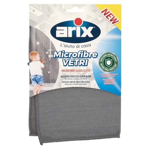 Arix panno in microfibre per vetri con antibatterico