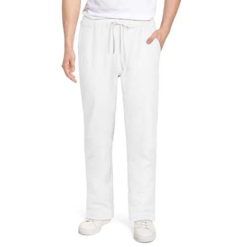 AUYAO pantaloni casual uomo estivi in cotone