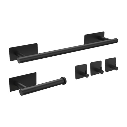 set porta asciugamani da bagno adesivo M34452B