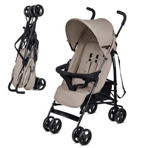 Kinderkraft TIK passeggino leggero 6,5 kg a ombrello viaggio