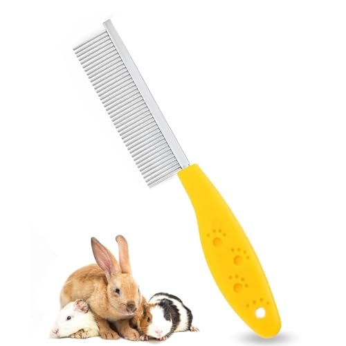 YIPFEN pettine per gatti cani pelo lungo acciaio
