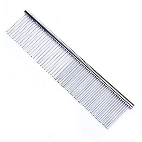 CRMADA pettine per animali domestici acciaio inox