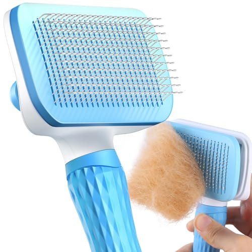 ACE2ACE spazzola autopulente per gatti cani pelo