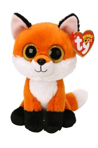 Ty Beanie Boos volpe Meadow arancione occhi dorati