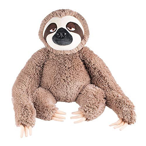 FANCY bradipo peluche gigante marrone 57cm grande