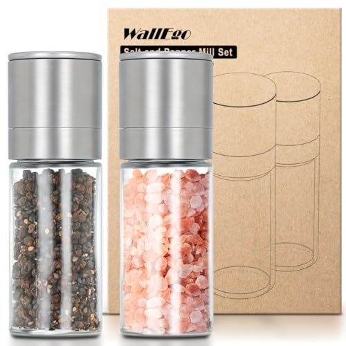WallEgo mini macina sale pepe macinasale nucleo ceramico regolabile