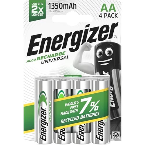 Energizer recharge universal batterie ricaricabili AA