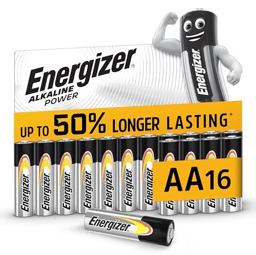Energizer alkaline power pile AA confezione da 16