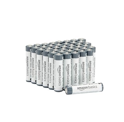Amazon Basics 40 batterie alcaline industriali AAA