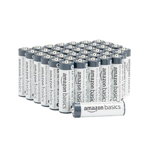 Amazon Basics 40 batterie alcaline industriali AA